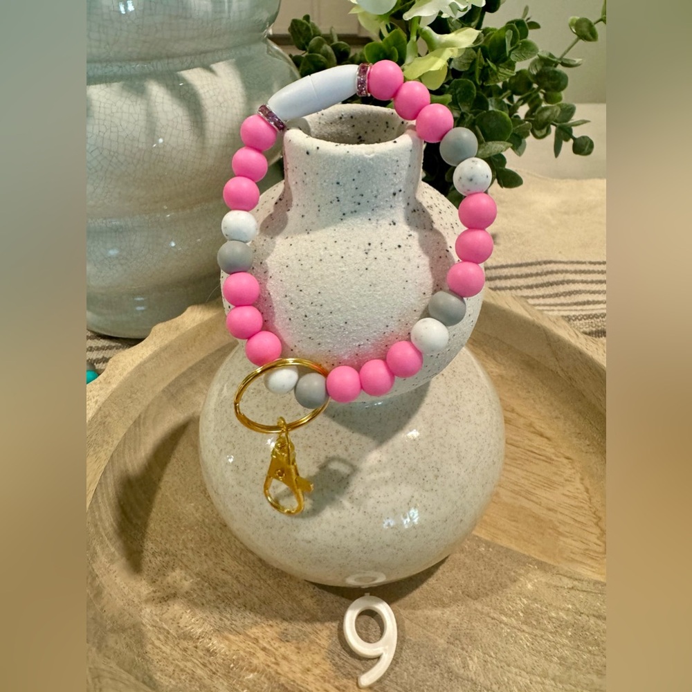 Silicone Keychain Bracelet